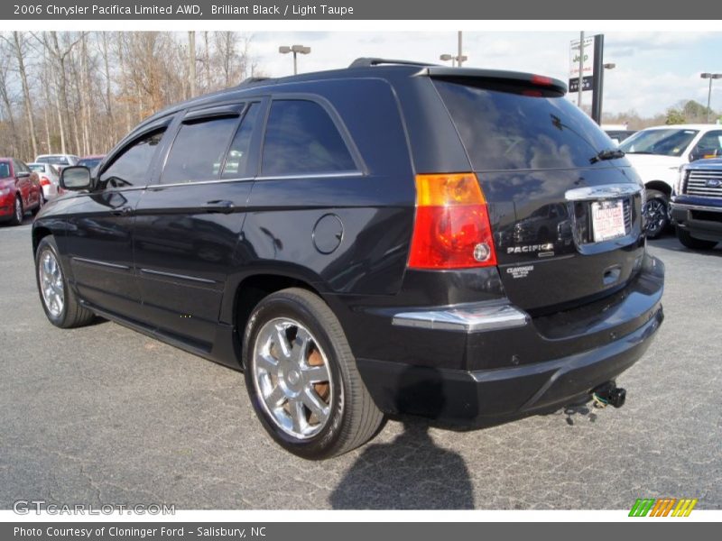 Brilliant Black / Light Taupe 2006 Chrysler Pacifica Limited AWD