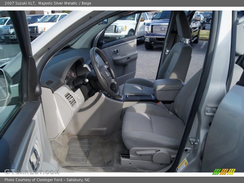 Majestic Silver Metallic / Beige 2007 Suzuki XL7
