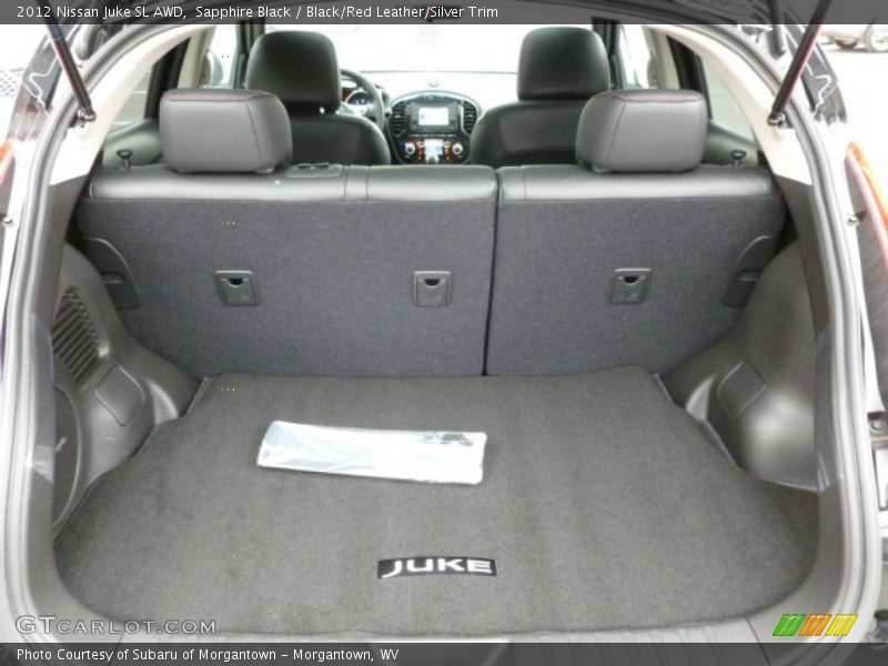  2012 Juke SL AWD Trunk