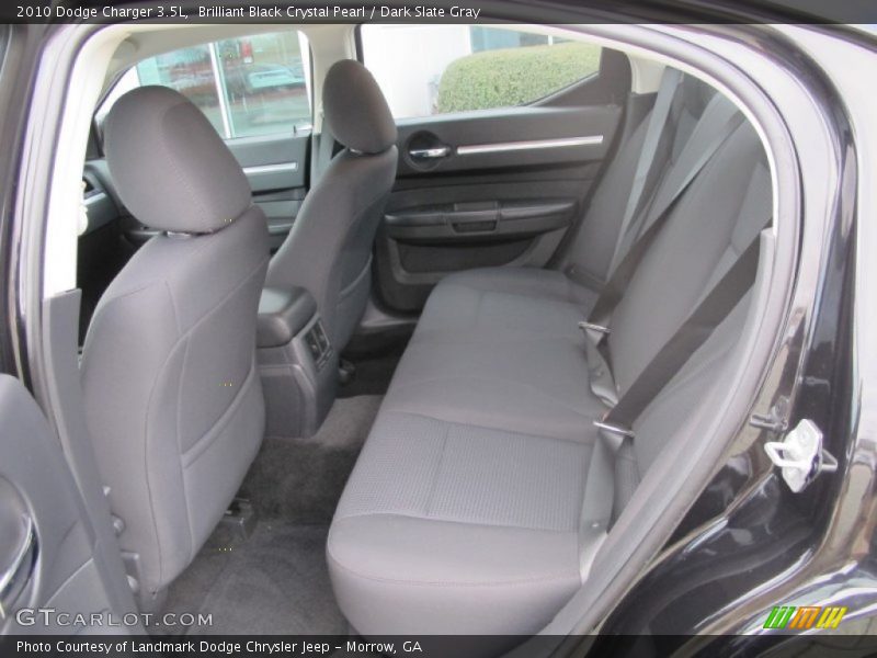 Brilliant Black Crystal Pearl / Dark Slate Gray 2010 Dodge Charger 3.5L