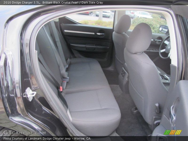 Brilliant Black Crystal Pearl / Dark Slate Gray 2010 Dodge Charger 3.5L