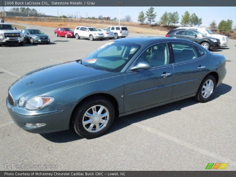 Slatestone Metallic / Gray 2006 Buick LaCrosse CXL