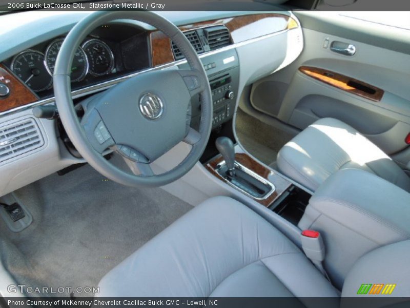 Slatestone Metallic / Gray 2006 Buick LaCrosse CXL