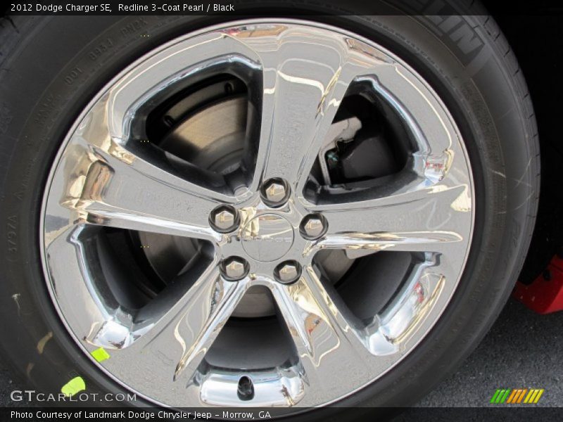 Redline 3-Coat Pearl / Black 2012 Dodge Charger SE
