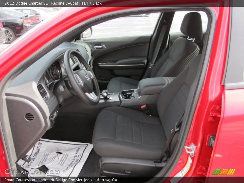 Redline 3-Coat Pearl / Black 2012 Dodge Charger SE