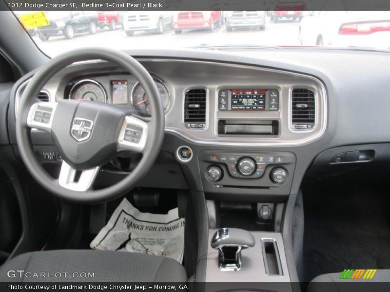 Redline 3-Coat Pearl / Black 2012 Dodge Charger SE