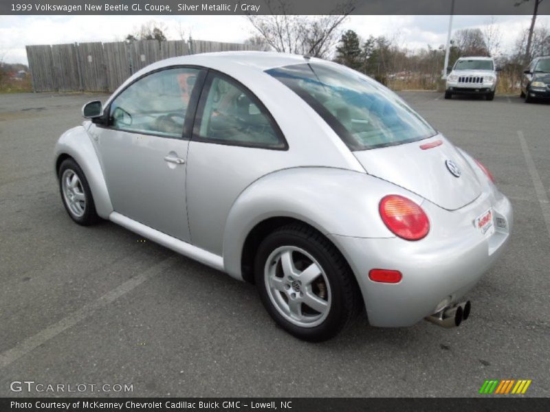 Silver Metallic / Gray 1999 Volkswagen New Beetle GL Coupe