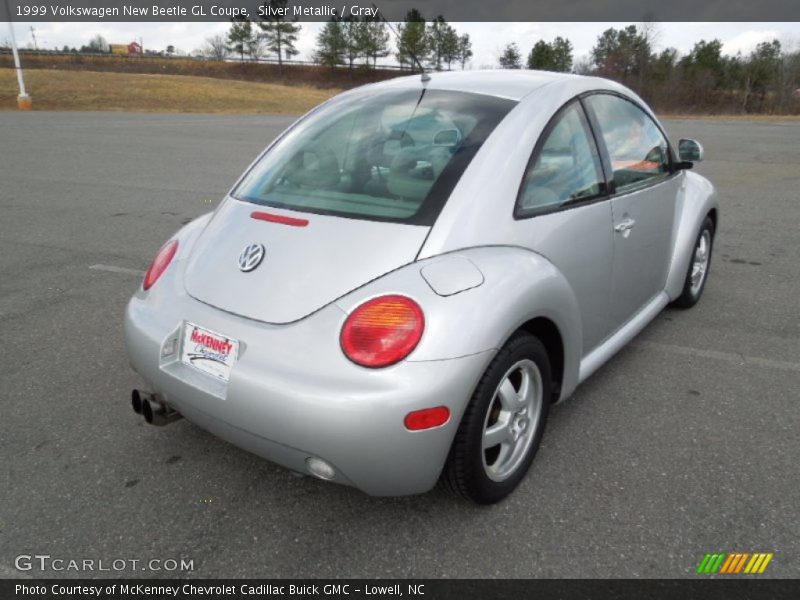 Silver Metallic / Gray 1999 Volkswagen New Beetle GL Coupe