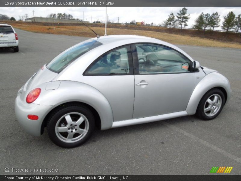Silver Metallic / Gray 1999 Volkswagen New Beetle GL Coupe