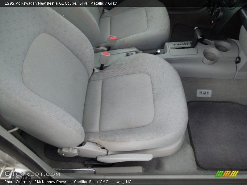 Silver Metallic / Gray 1999 Volkswagen New Beetle GL Coupe
