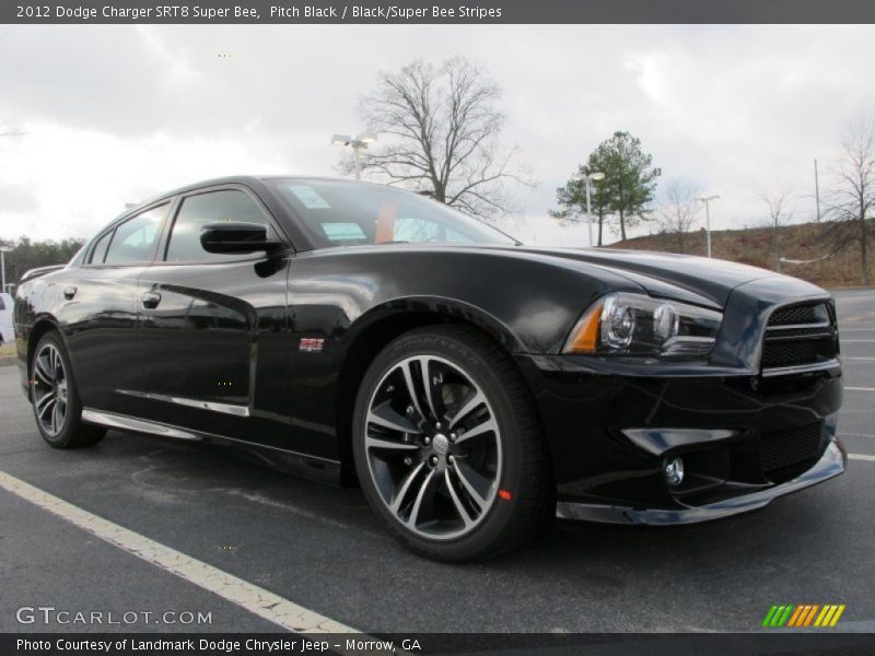 Front 3/4 View of 2012 Charger SRT8 Super Bee