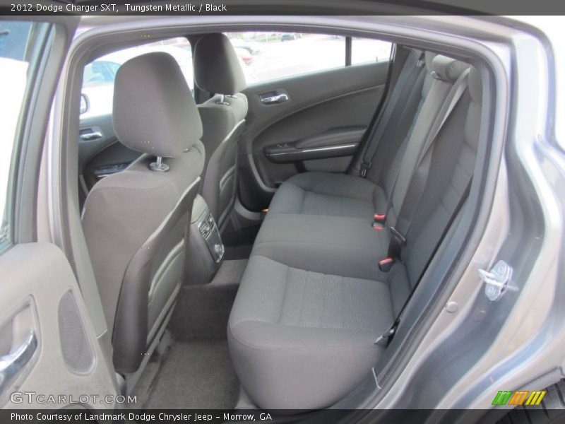 Tungsten Metallic / Black 2012 Dodge Charger SXT