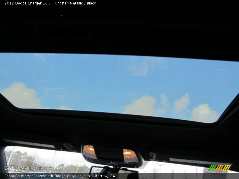 Tungsten Metallic / Black 2012 Dodge Charger SXT