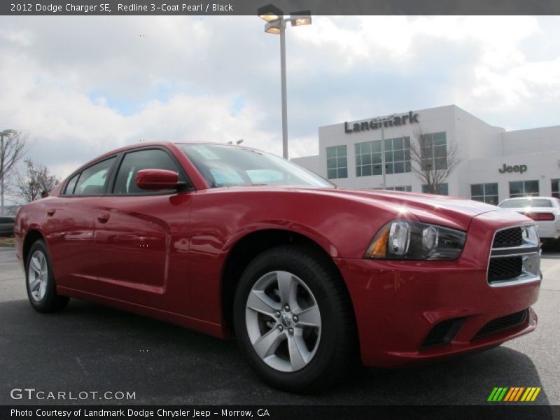 Redline 3-Coat Pearl / Black 2012 Dodge Charger SE