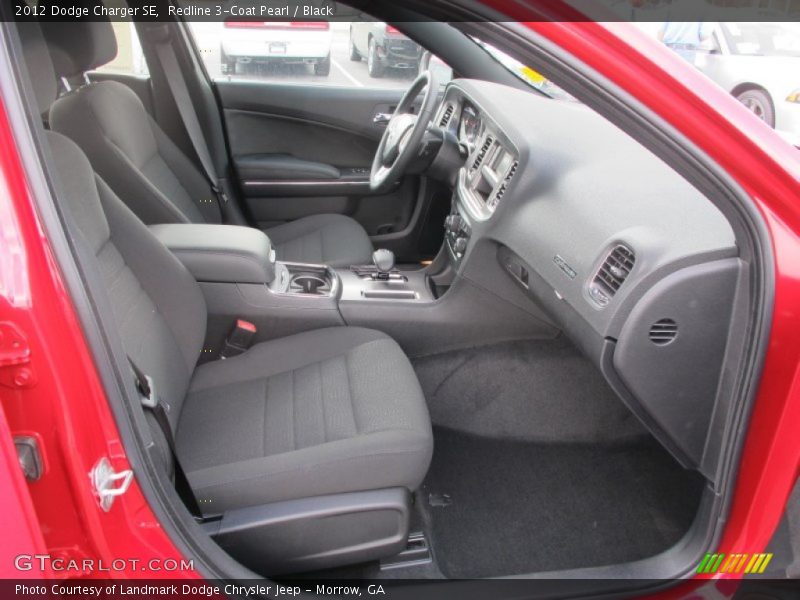 Redline 3-Coat Pearl / Black 2012 Dodge Charger SE