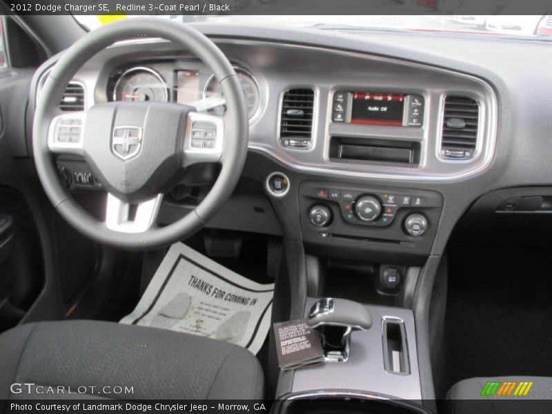 Redline 3-Coat Pearl / Black 2012 Dodge Charger SE