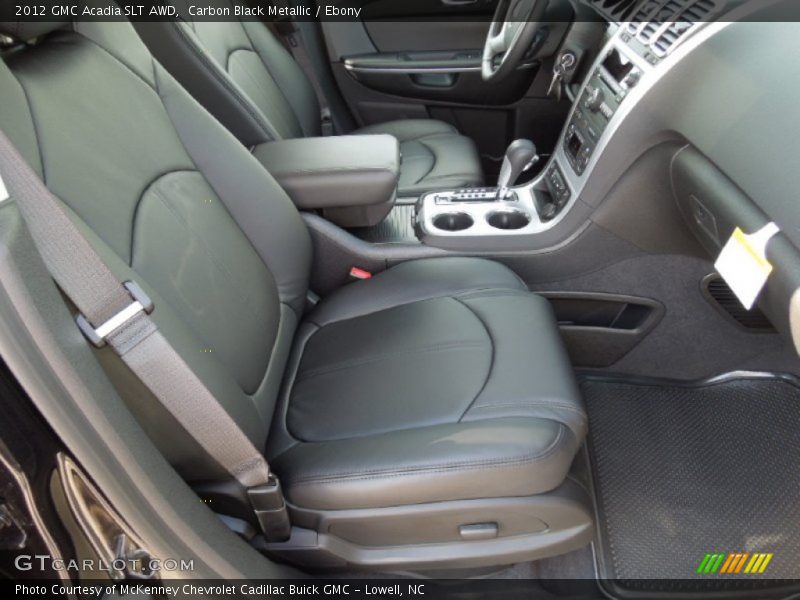 Carbon Black Metallic / Ebony 2012 GMC Acadia SLT AWD
