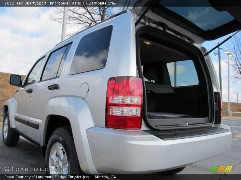 Bright Silver Metallic / Dark Slate Gray 2012 Jeep Liberty Sport