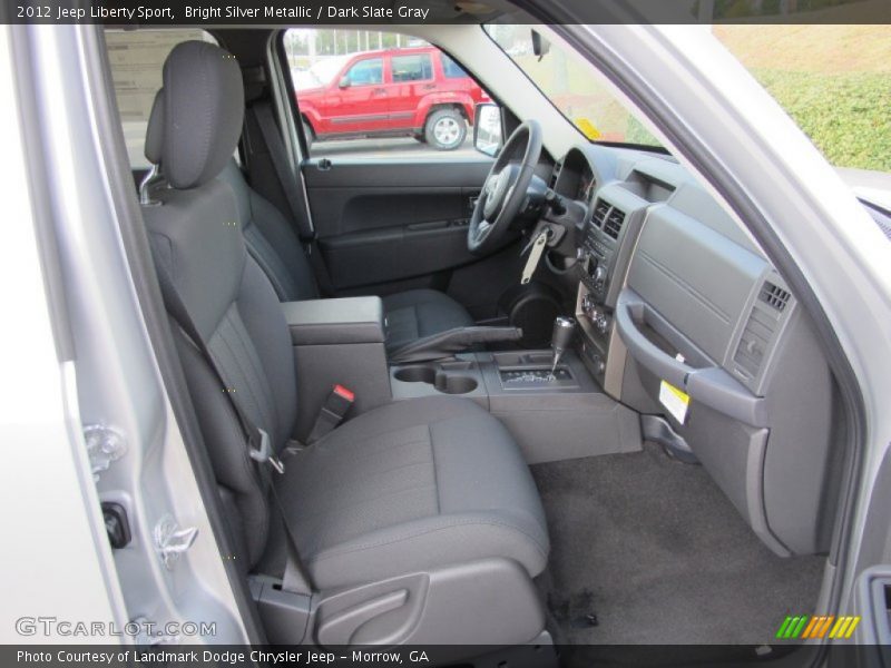 Bright Silver Metallic / Dark Slate Gray 2012 Jeep Liberty Sport