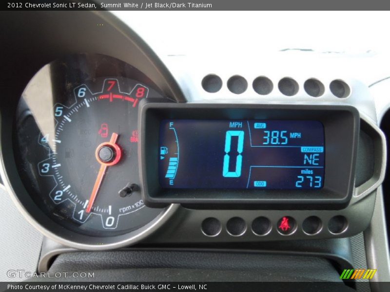  2012 Sonic LT Sedan LT Sedan Gauges