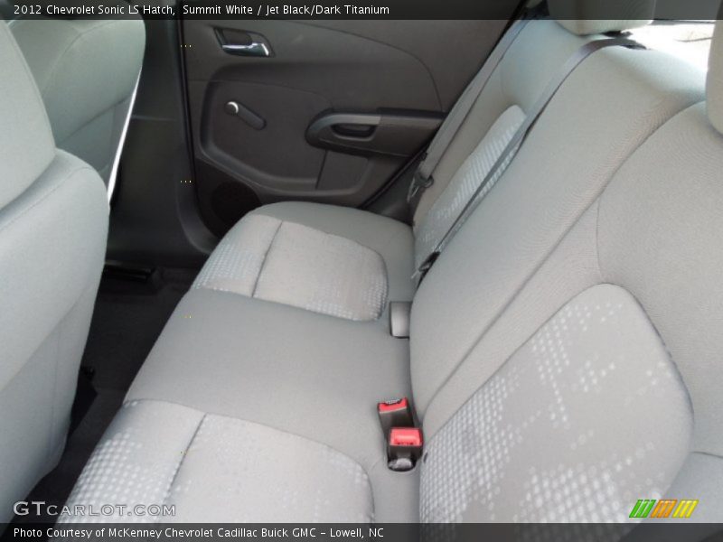 Summit White / Jet Black/Dark Titanium 2012 Chevrolet Sonic LS Hatch
