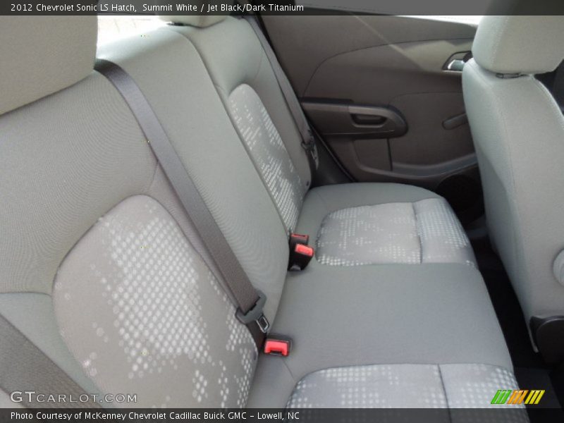 Summit White / Jet Black/Dark Titanium 2012 Chevrolet Sonic LS Hatch