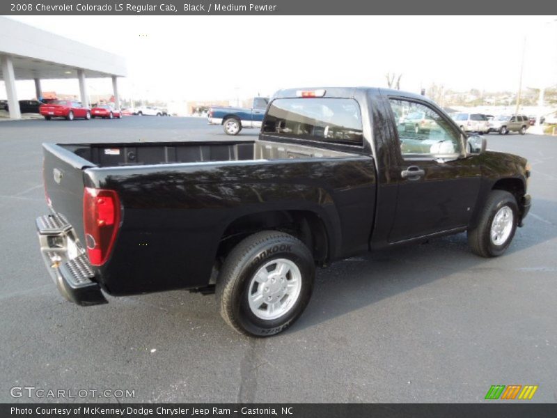 Black / Medium Pewter 2008 Chevrolet Colorado LS Regular Cab