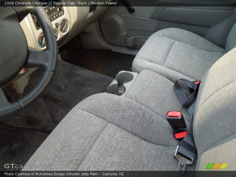 Black / Medium Pewter 2008 Chevrolet Colorado LS Regular Cab