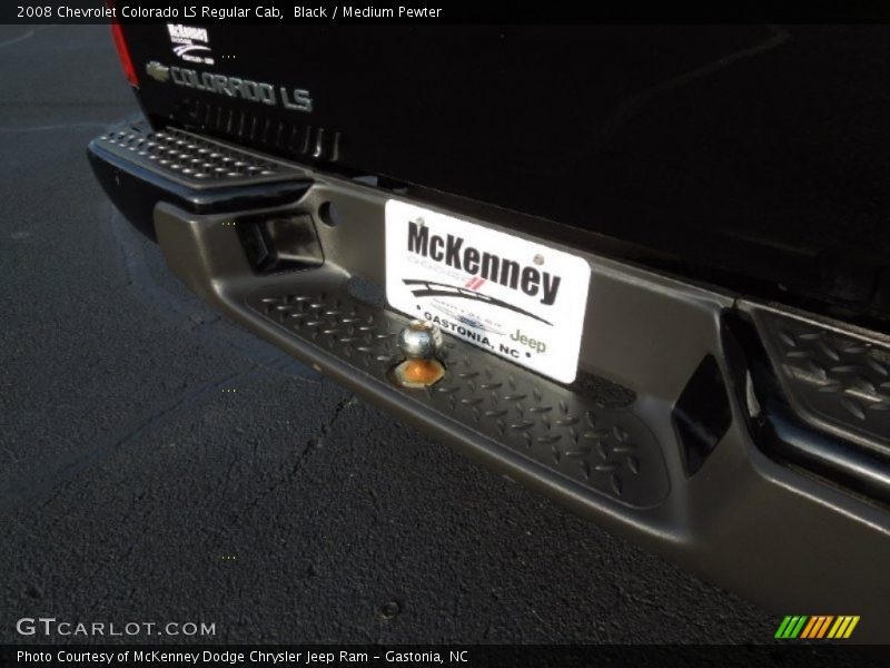 Black / Medium Pewter 2008 Chevrolet Colorado LS Regular Cab