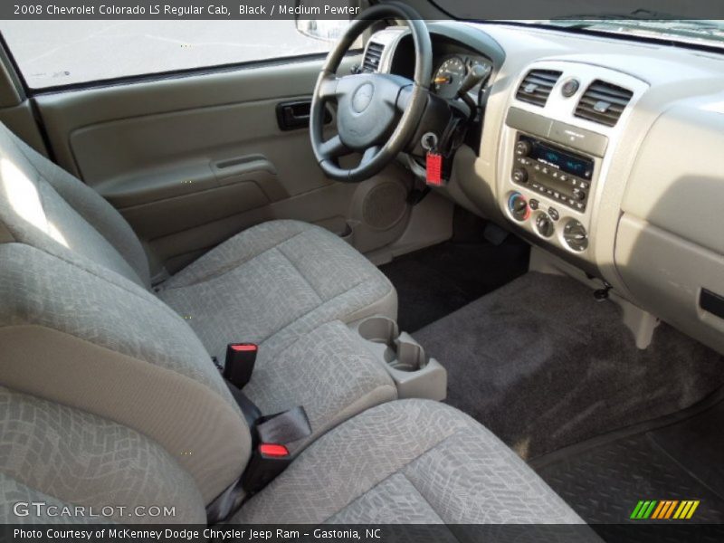 Black / Medium Pewter 2008 Chevrolet Colorado LS Regular Cab