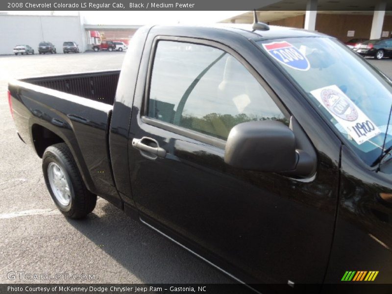 Black / Medium Pewter 2008 Chevrolet Colorado LS Regular Cab