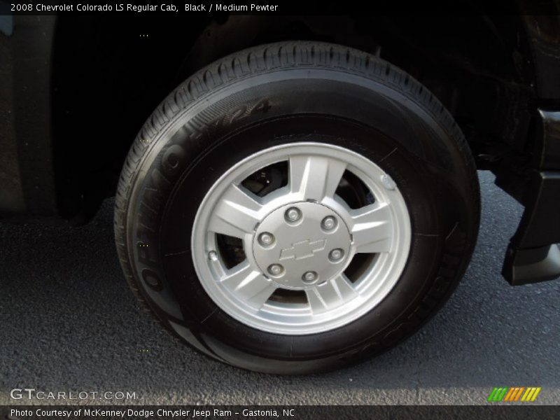 Black / Medium Pewter 2008 Chevrolet Colorado LS Regular Cab