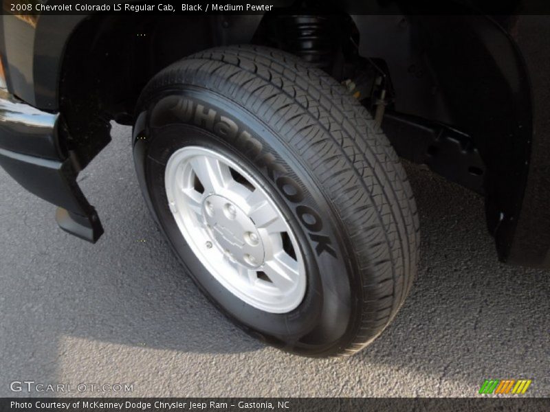 Black / Medium Pewter 2008 Chevrolet Colorado LS Regular Cab