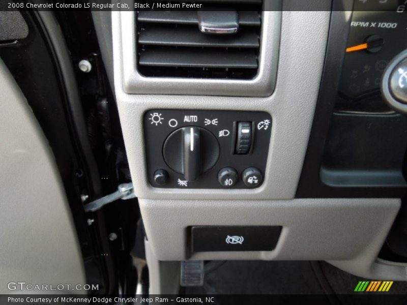 Black / Medium Pewter 2008 Chevrolet Colorado LS Regular Cab