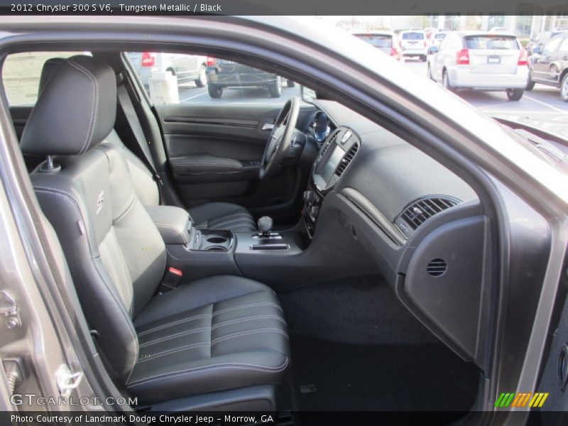 Tungsten Metallic / Black 2012 Chrysler 300 S V6