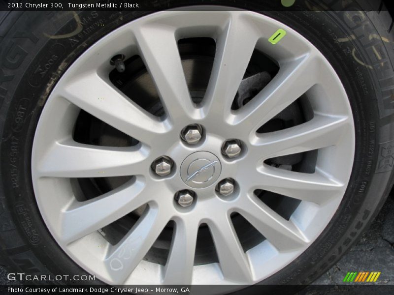 Tungsten Metallic / Black 2012 Chrysler 300