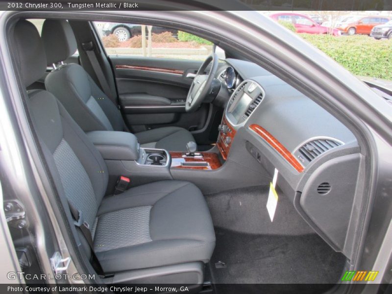 Tungsten Metallic / Black 2012 Chrysler 300