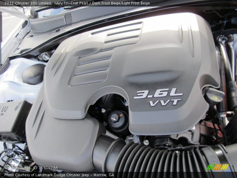 Ivory Tri-Coat Pearl / Dark Frost Beige/Light Frost Beige 2012 Chrysler 300 Limited