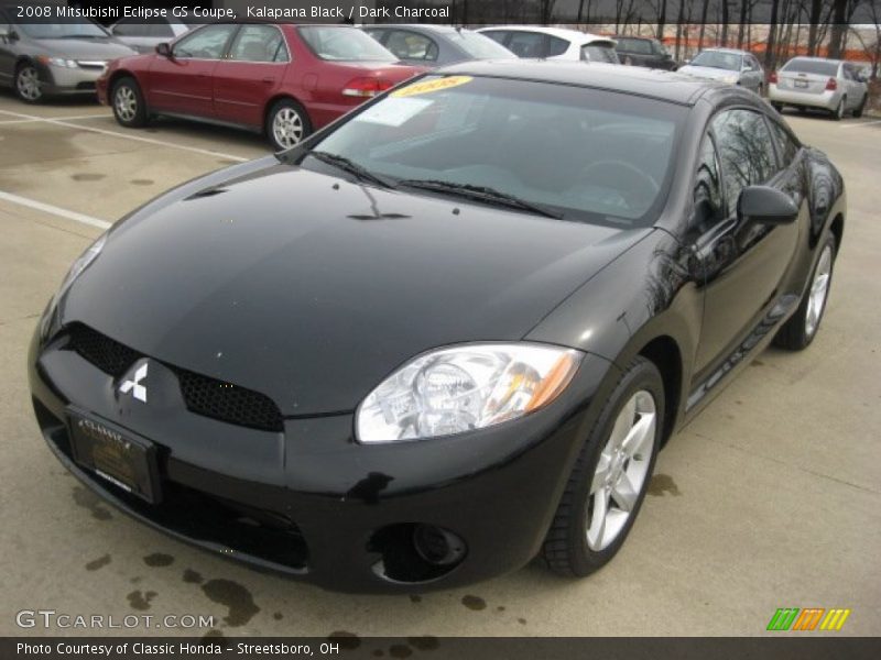 Kalapana Black / Dark Charcoal 2008 Mitsubishi Eclipse GS Coupe