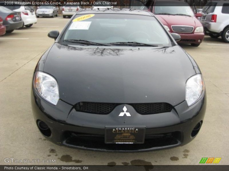 Kalapana Black / Dark Charcoal 2008 Mitsubishi Eclipse GS Coupe