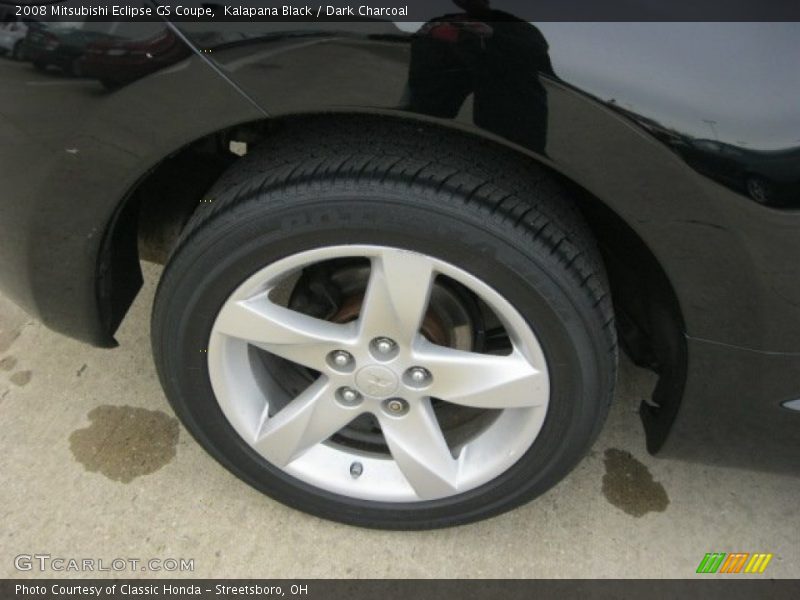 Kalapana Black / Dark Charcoal 2008 Mitsubishi Eclipse GS Coupe