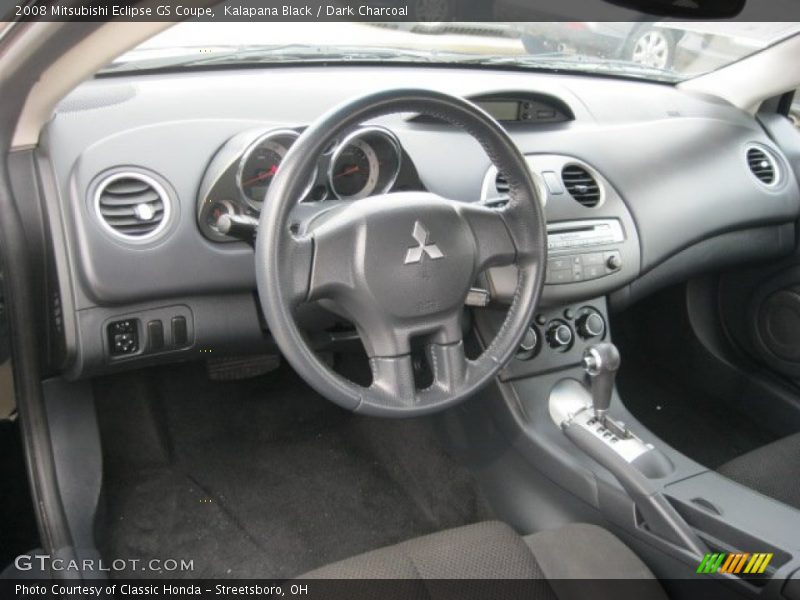 Kalapana Black / Dark Charcoal 2008 Mitsubishi Eclipse GS Coupe