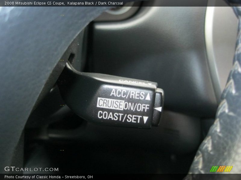 Kalapana Black / Dark Charcoal 2008 Mitsubishi Eclipse GS Coupe