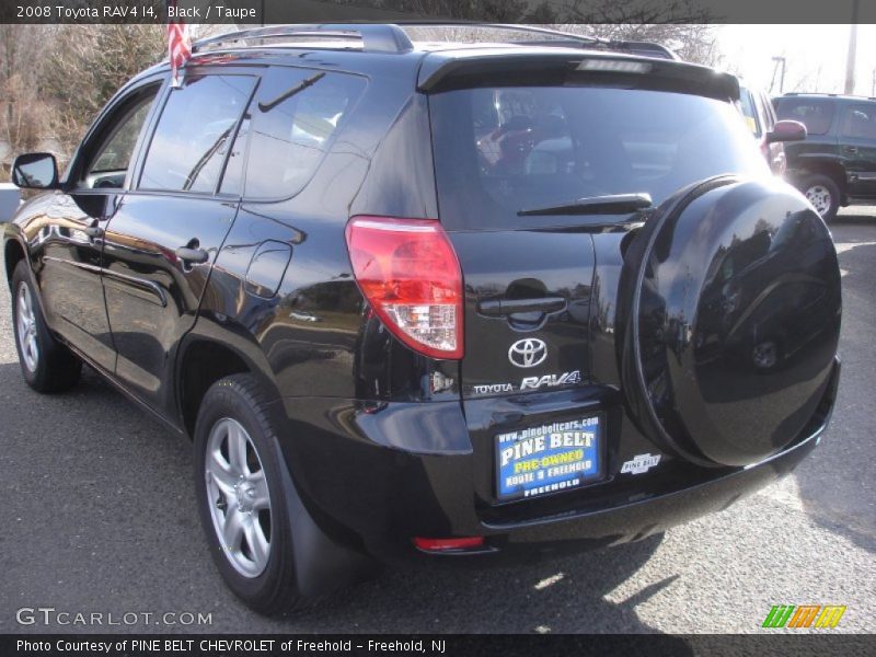 Black / Taupe 2008 Toyota RAV4 I4