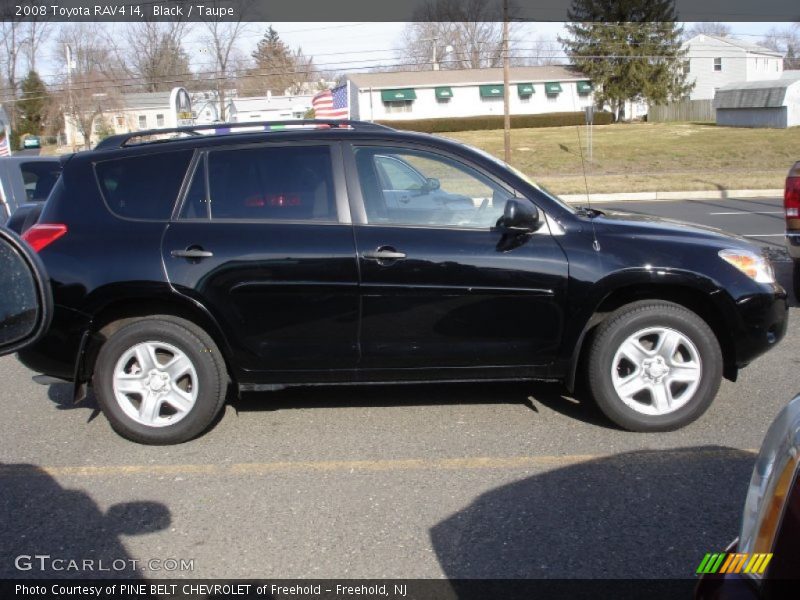 Black / Taupe 2008 Toyota RAV4 I4