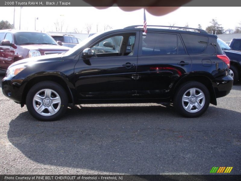 Black / Taupe 2008 Toyota RAV4 I4