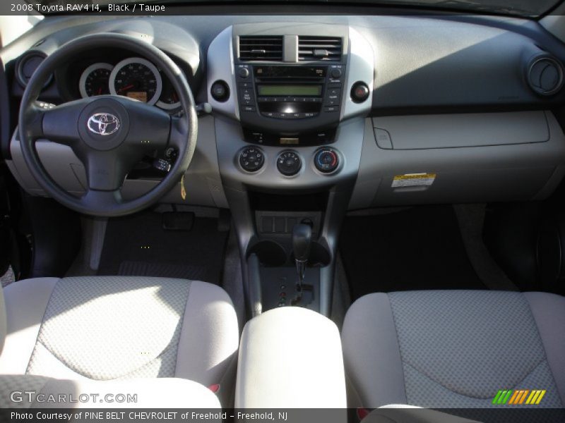 Black / Taupe 2008 Toyota RAV4 I4