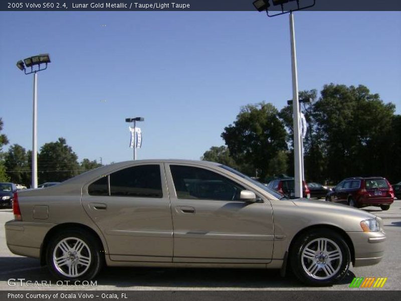 Lunar Gold Metallic / Taupe/Light Taupe 2005 Volvo S60 2.4