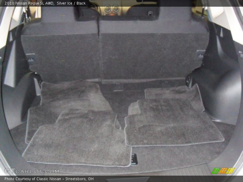 Silver Ice / Black 2010 Nissan Rogue SL AWD