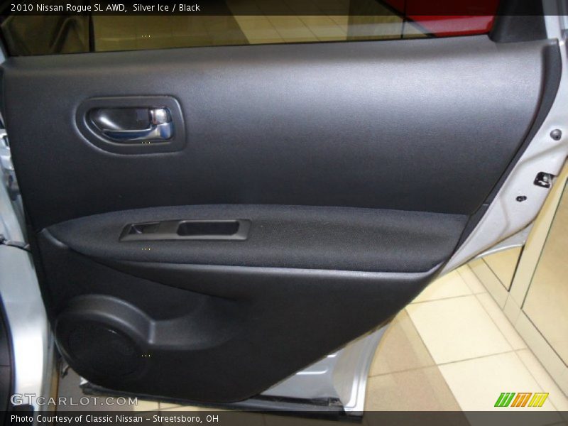 Silver Ice / Black 2010 Nissan Rogue SL AWD